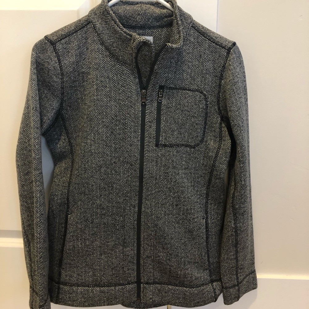 Herringbone performance jacket